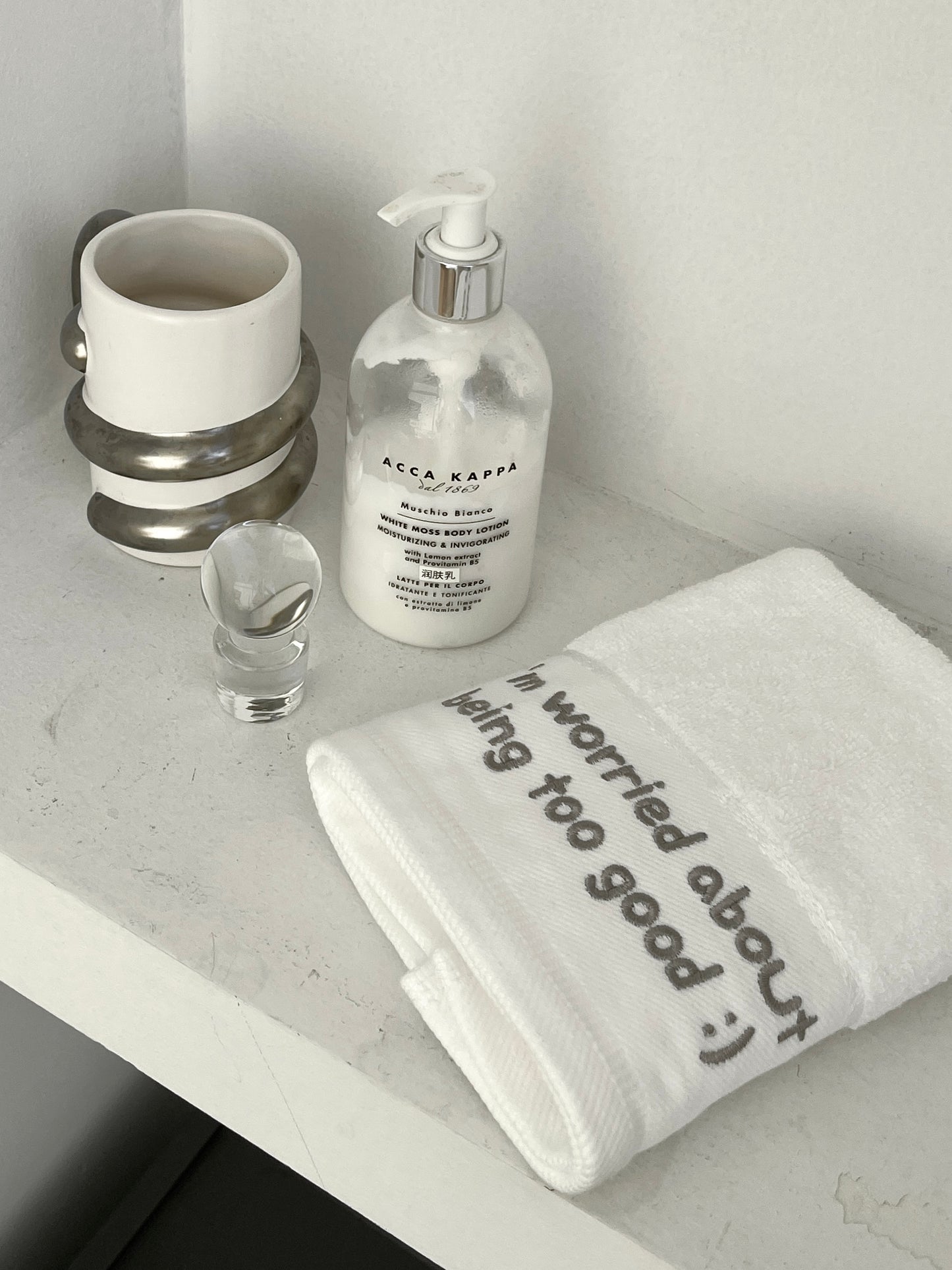 Being Too Good Hand Towel