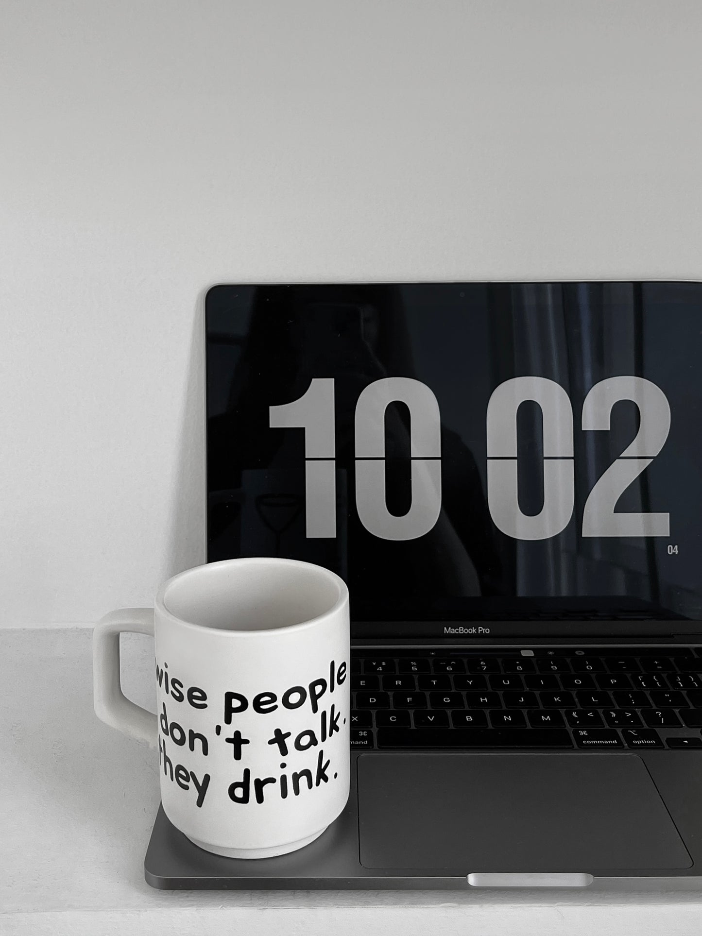 Martini Glass Designed Ceramic Mug