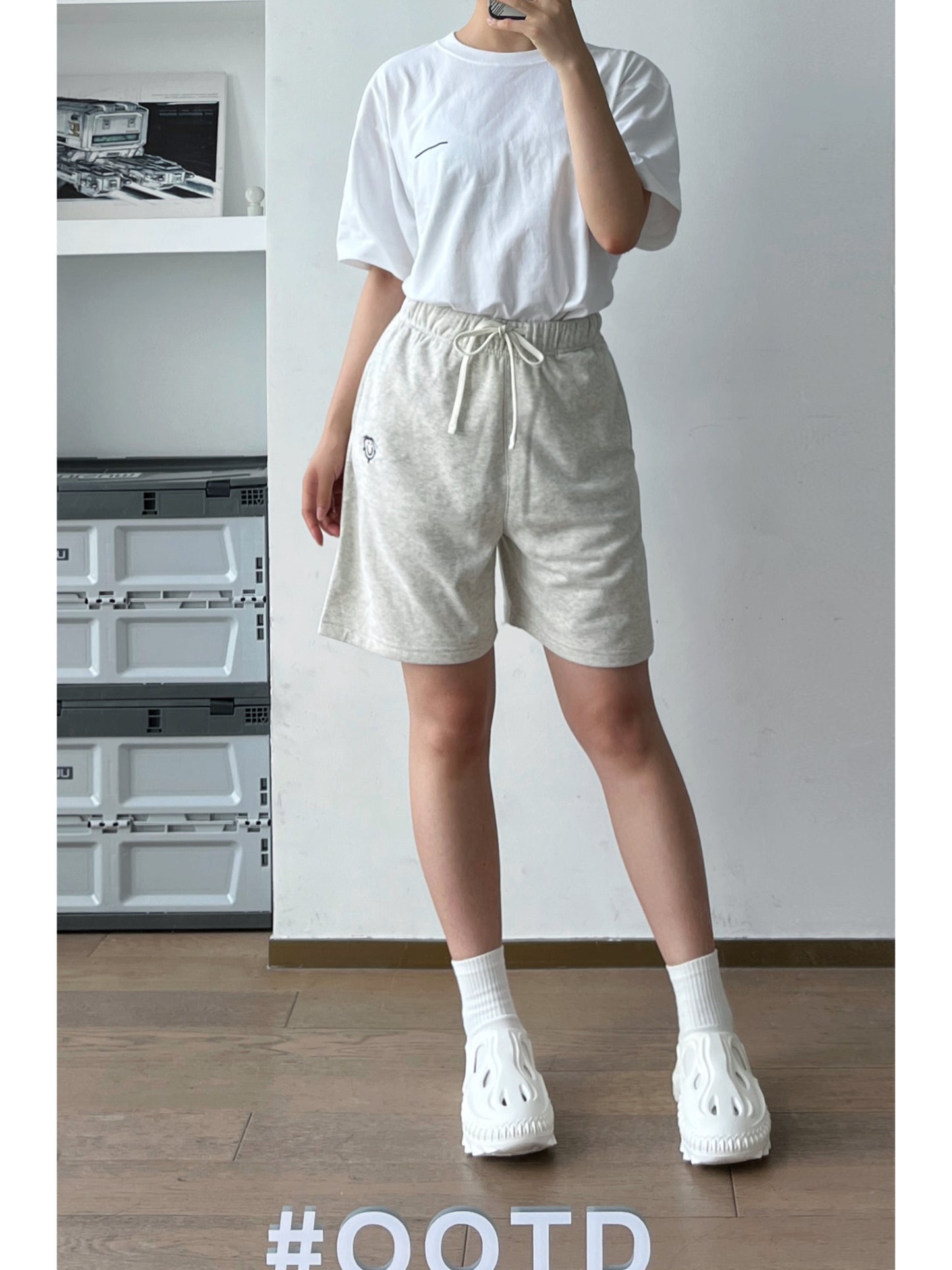 Being Cool Cotton Sweat Shorts
