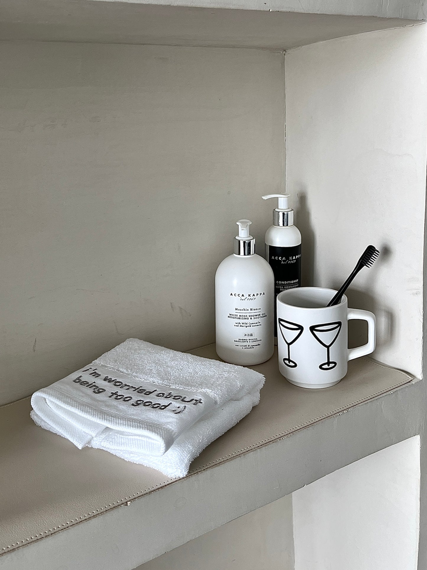 Being Too Good Hand Towel