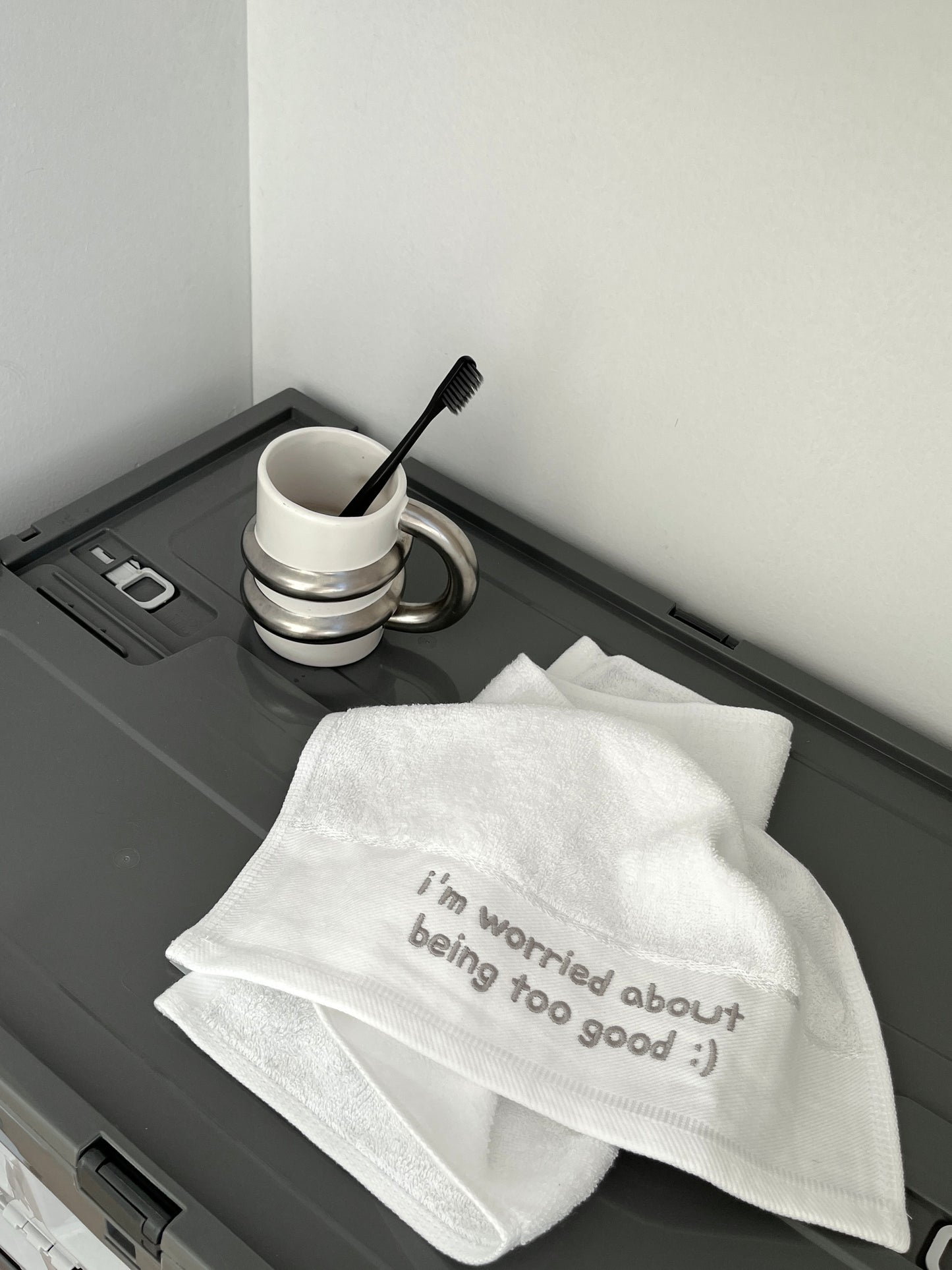 Being Too Good Hand Towel