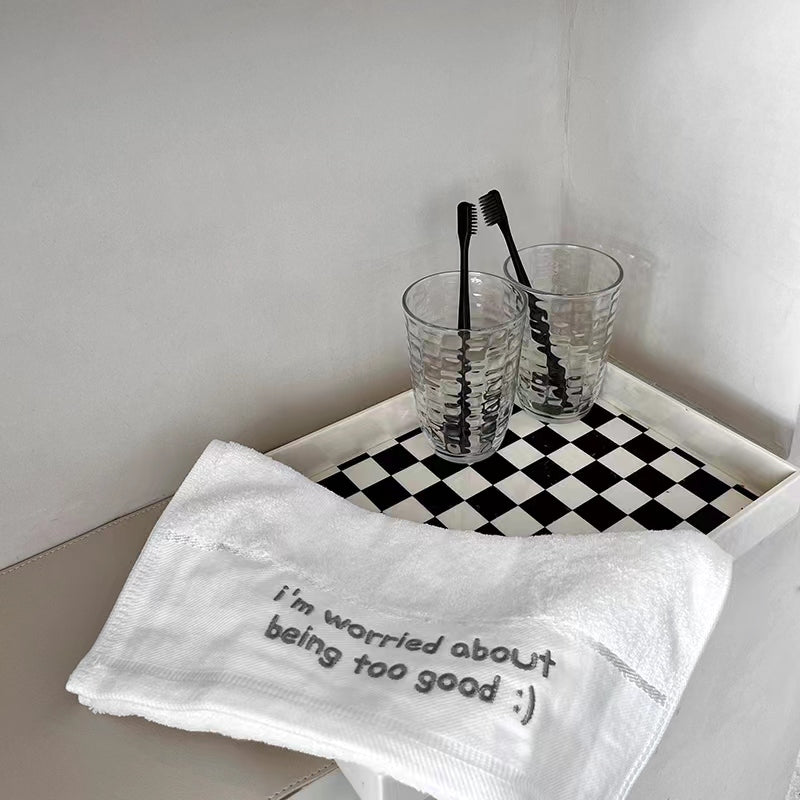 Being Too Good Hand Towel