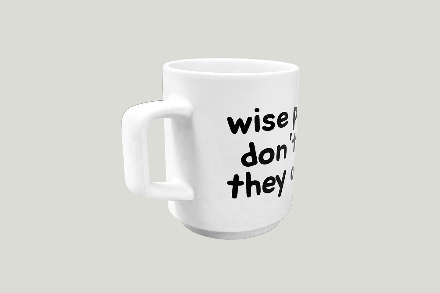 Martini Glass Designed Ceramic Mug