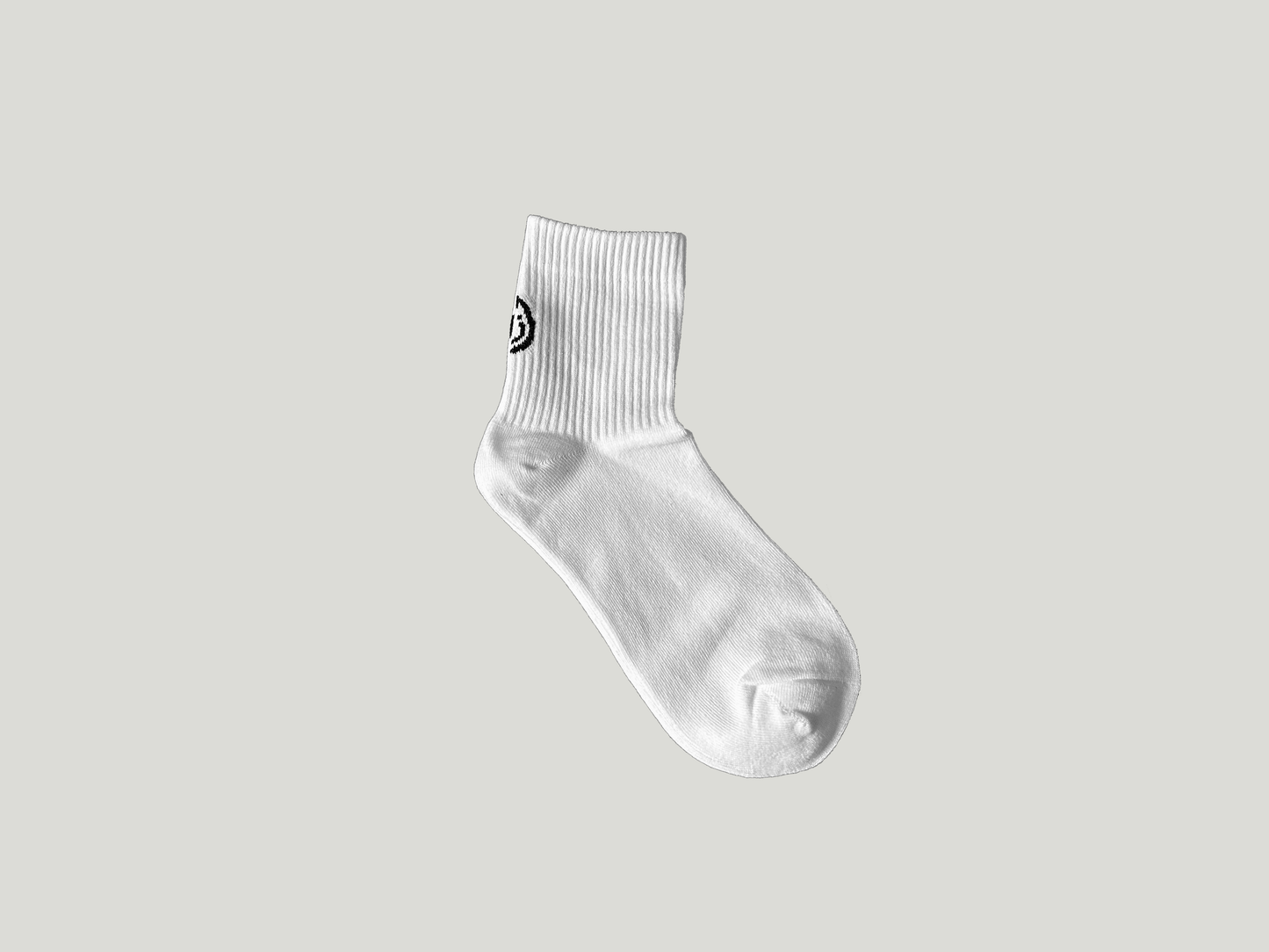 Run Series Socks 2 Pairs Total（Black&White）One Size