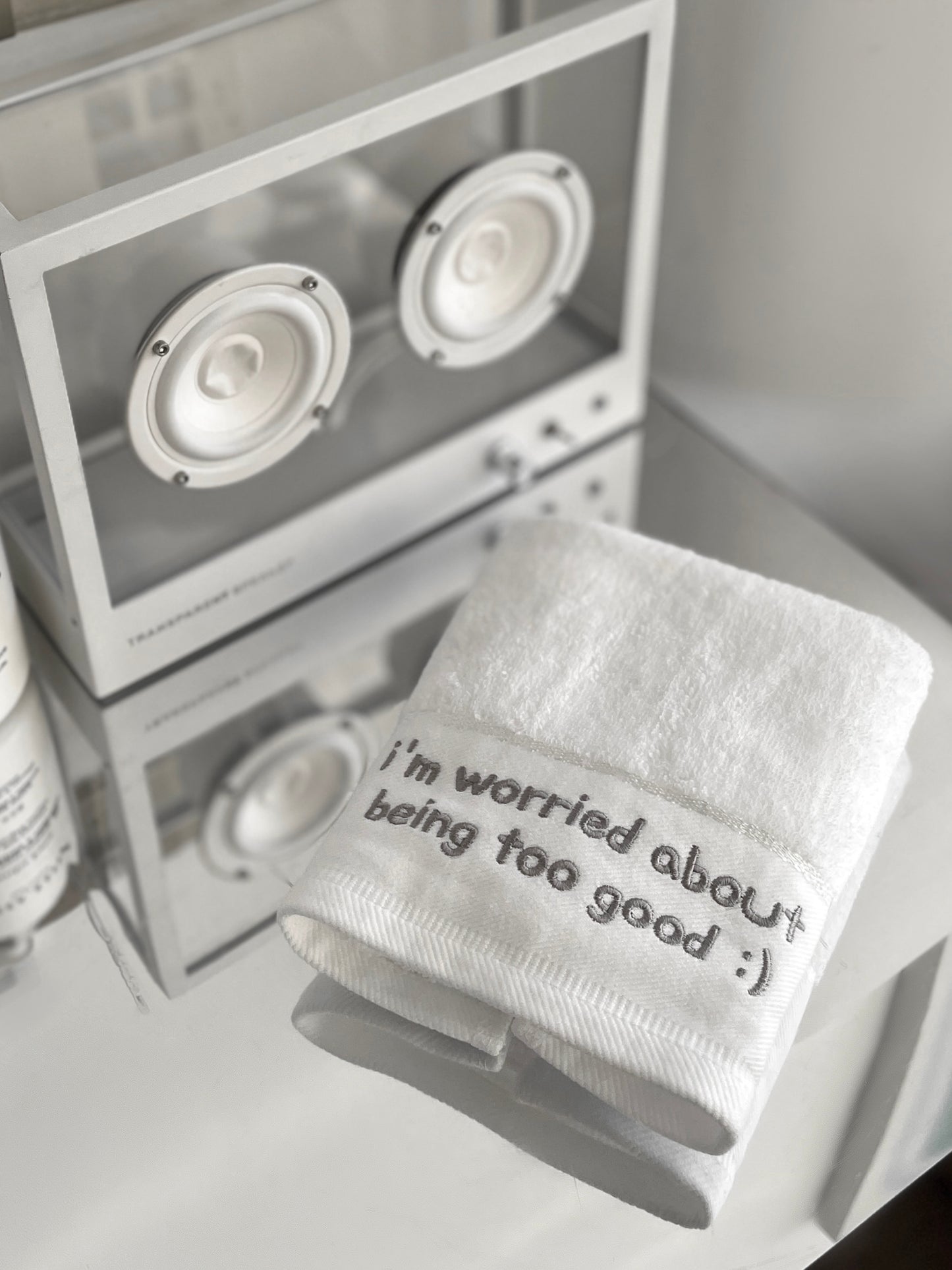 Being Too Good Hand Towel
